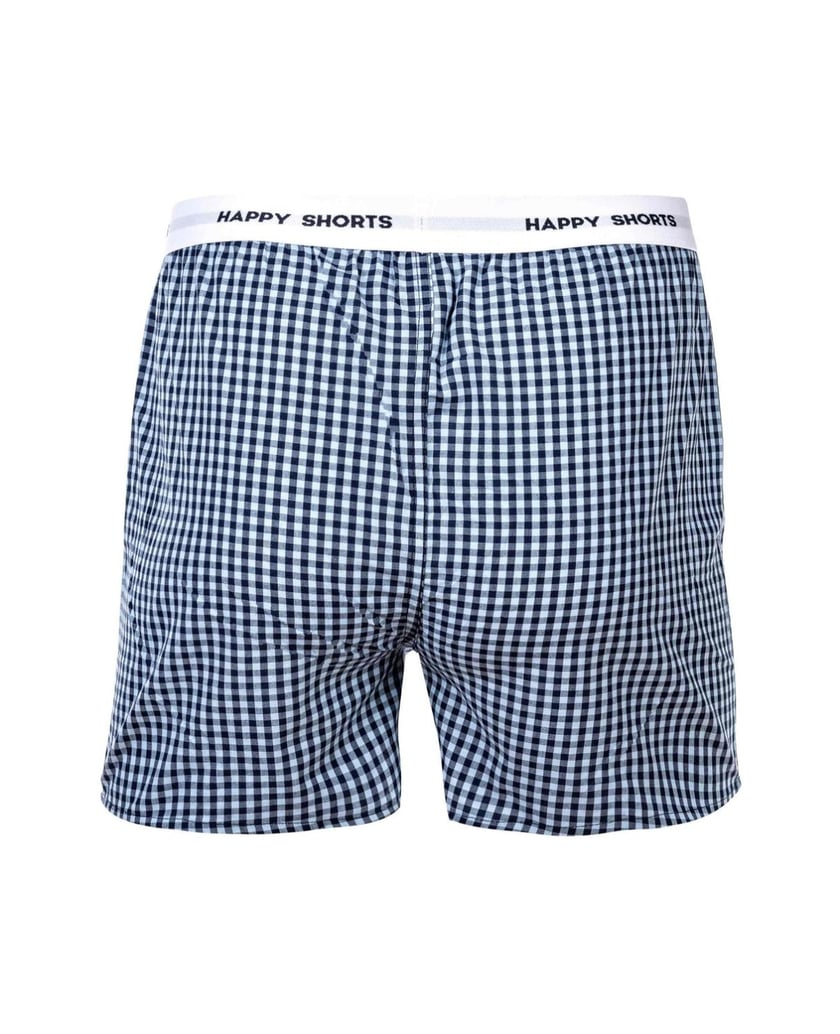 Happy-Shorts-Herren-Web-Boxershorts-3er-Pack-braun