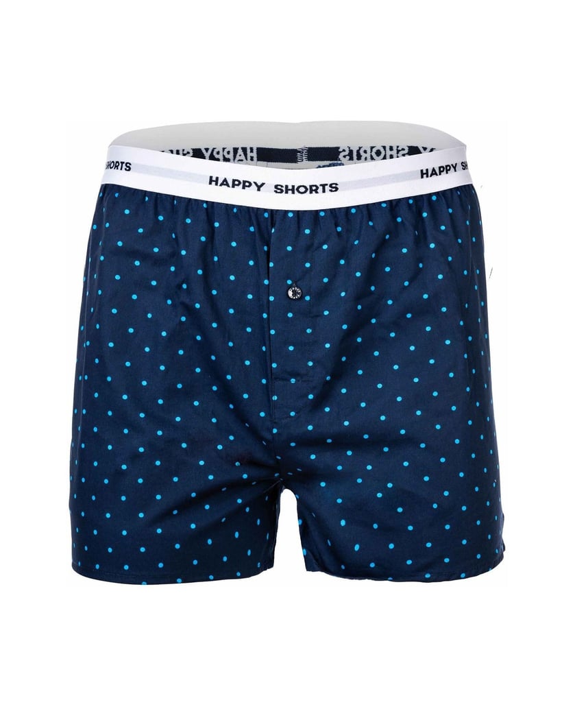 Happy-Shorts-Herren-Web-Boxershorts-3er-Pack-braun