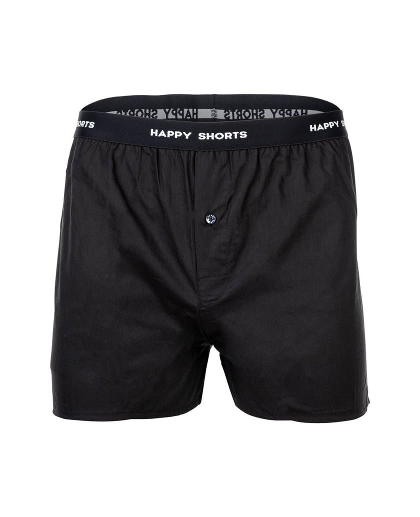 Happy-Shorts-Herren-Web-Boxershorts-3er-Pack-braun