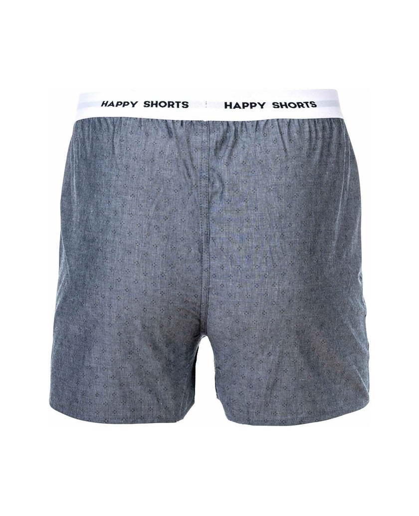 Happy-Shorts-Herren-Web-Boxershorts-3er-Pack-braun