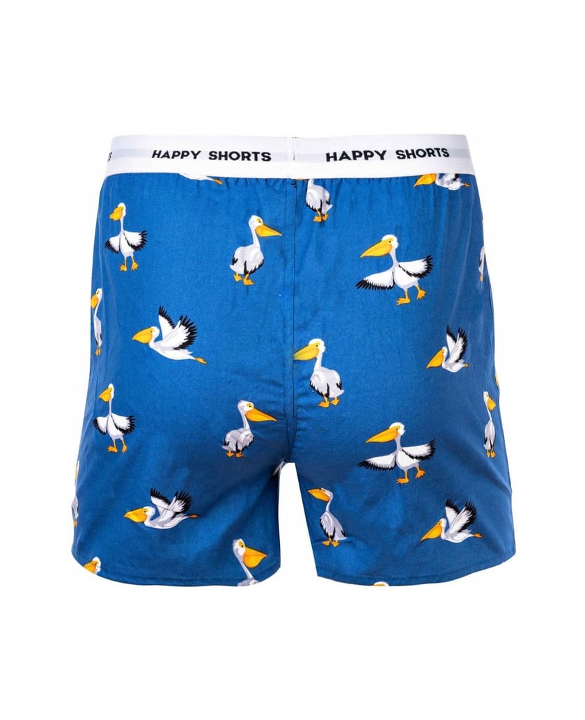 Happy-Shorts-Herren-Web-Boxershorts-3er-Pack-braun