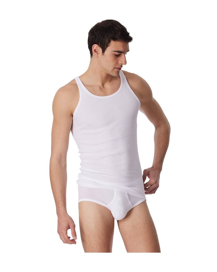 SCHIESSER-Herren-Unterhemd-1er-Pack-schwarz