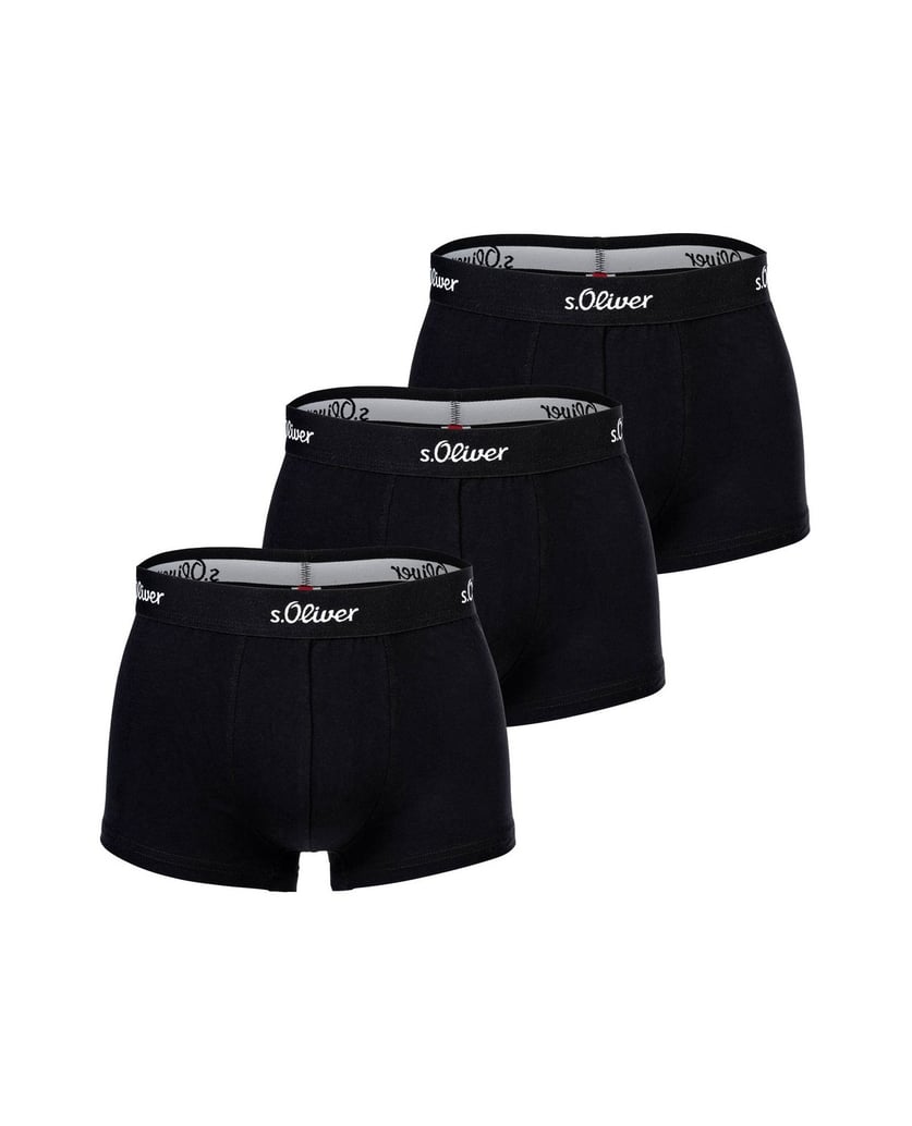 S.Oliver-Herren-Boxershort-3er-Pack-schwarz