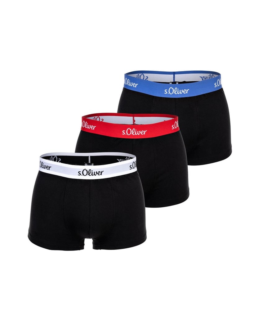 S.Oliver-Herren-Boxershort-3er-Pack-schwarz