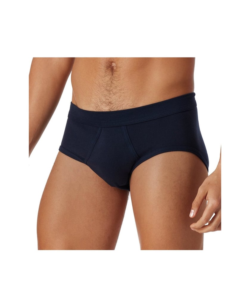 SCHIESSER-Herren-Slip-2er-Pack-ESSENTIALS-weiss