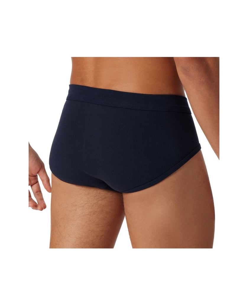 SCHIESSER-Herren-Slip-2er-Pack-ESSENTIALS-weiss