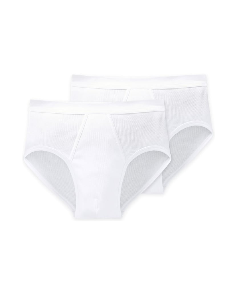 SCHIESSER-Herren-Slip-2er-Pack-weiss