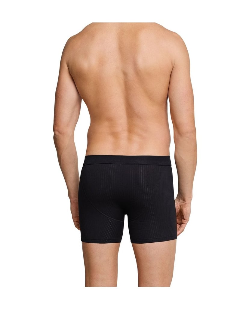 SCHIESSER-Herren-Boxershort-2er-Pack-schwarz
