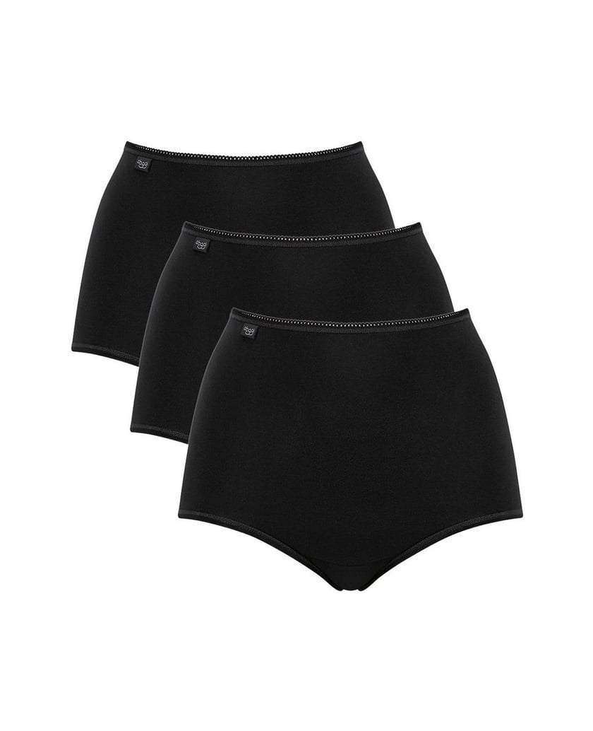 Sloggi-Damen-Slip-3er-Pack-schwarz