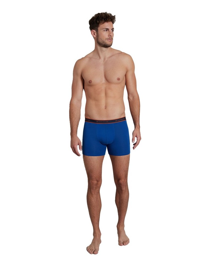 Tom-Tailor-Herren-Boxershort-4er-Pack-Long-Pants-4-Pack-blau