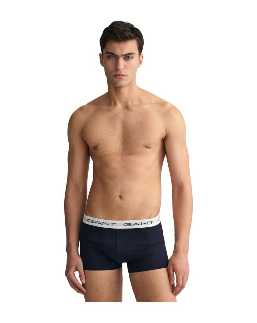 GANT-Herren-Boxershort-3er-Pack-grau