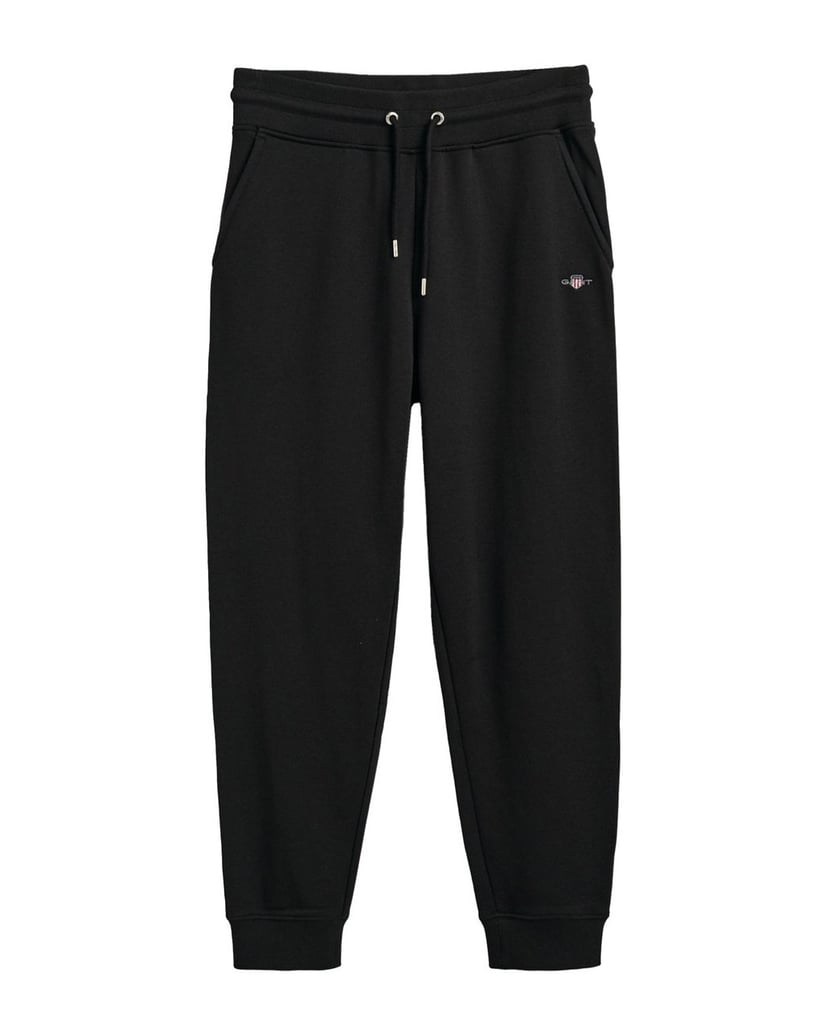 GANT-Herren-Jogginghose-Regular-Shield-Sweatpants-schwarz