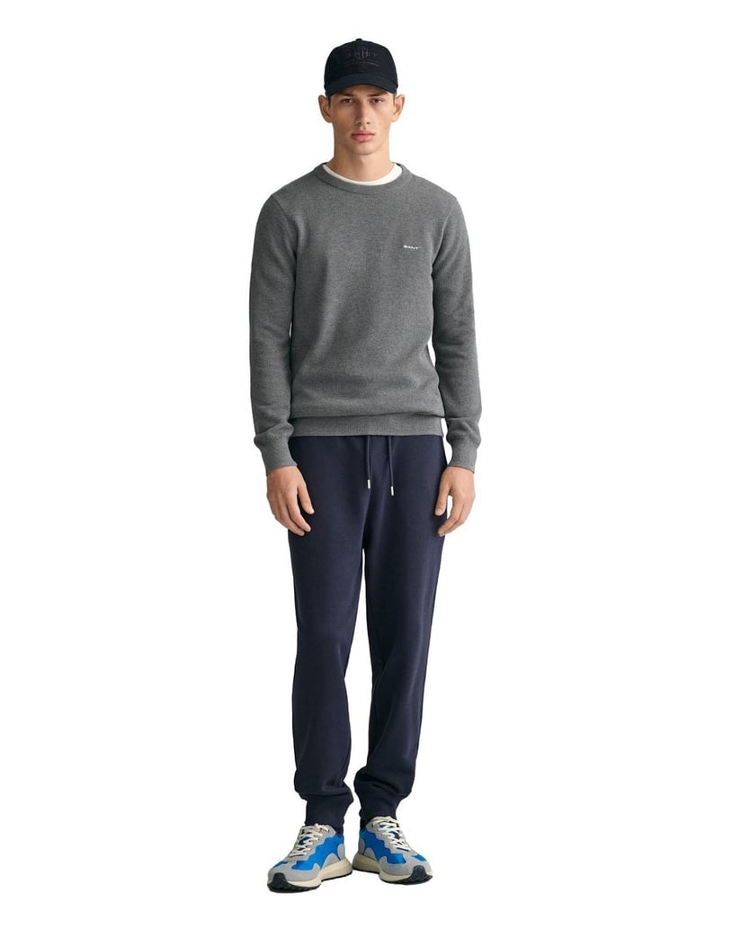 GANT-Herren-Jogginghose-Regular-Shield-Sweatpants-schwarz