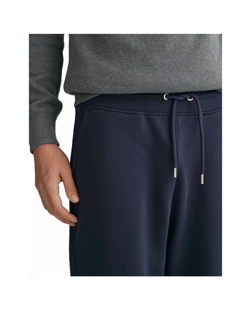 GANT-Herren-Jogginghose-Regular-Shield-Sweatpants-schwarz