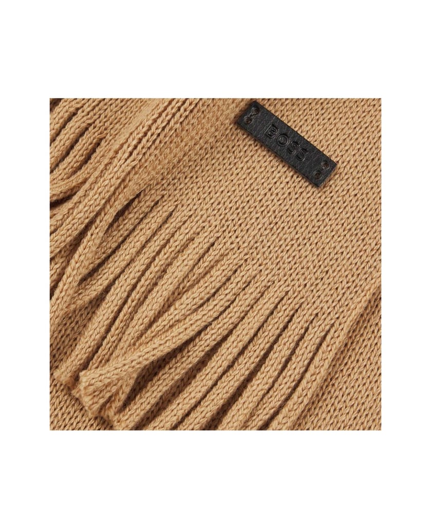 BOSS-Herren-Schal-Albas-beige