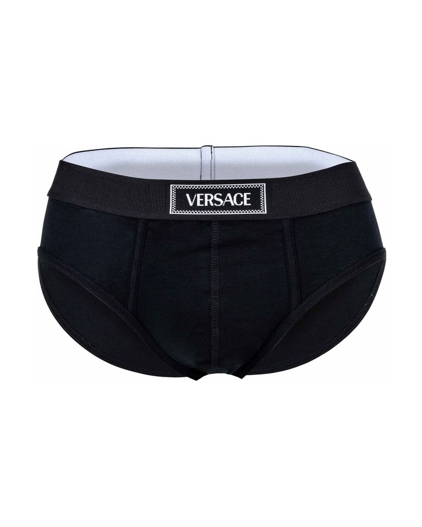 VERSACE-Herren-Slip-1er-Pack-TOPEKA-Slip-schwarz
