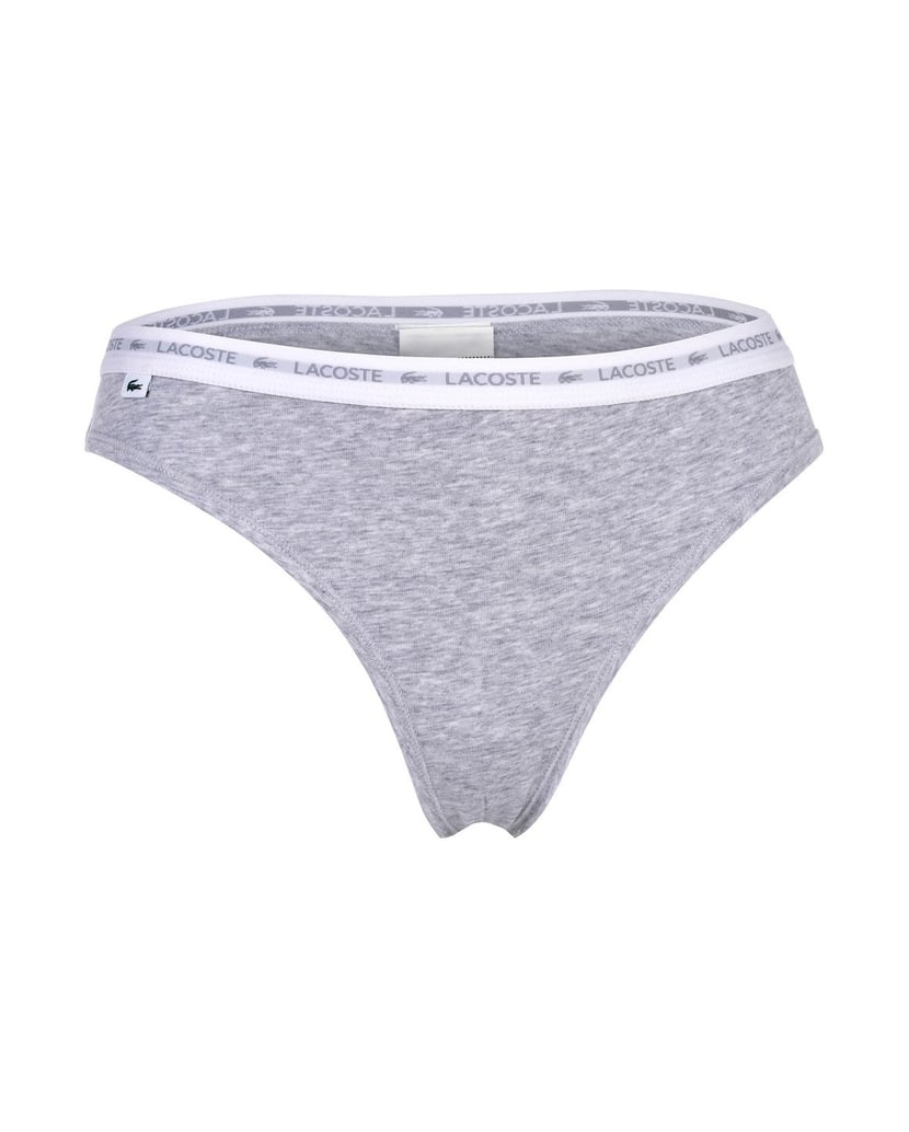 LACOSTE-Damen-String-3er-Pack-schwarz
