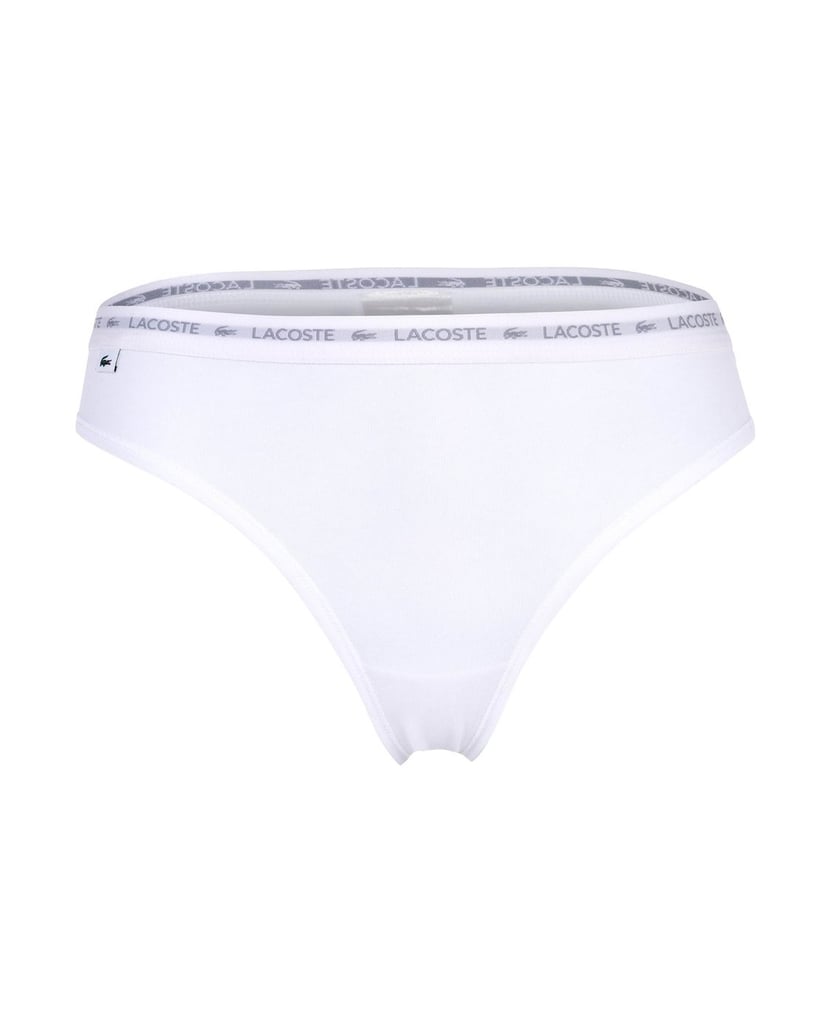 LACOSTE-Damen-String-3er-Pack-schwarz