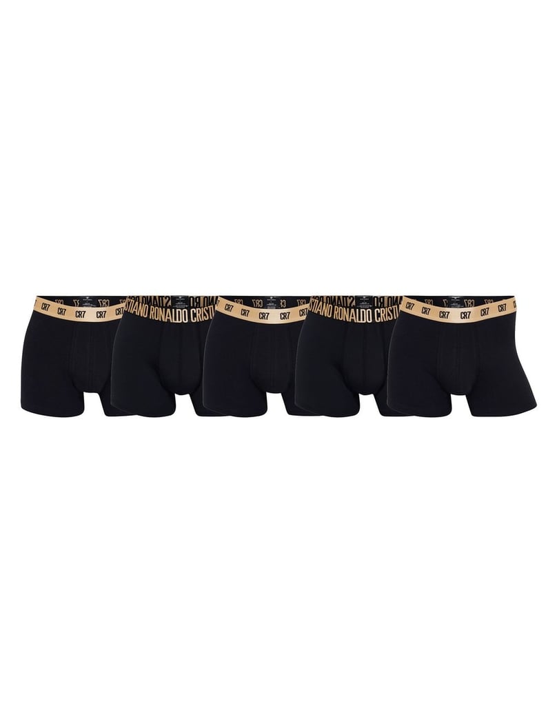 CR7-Herren-Boxershort-5er-Pack-CR7-Basic-Trunk,-5-pack-schwarz