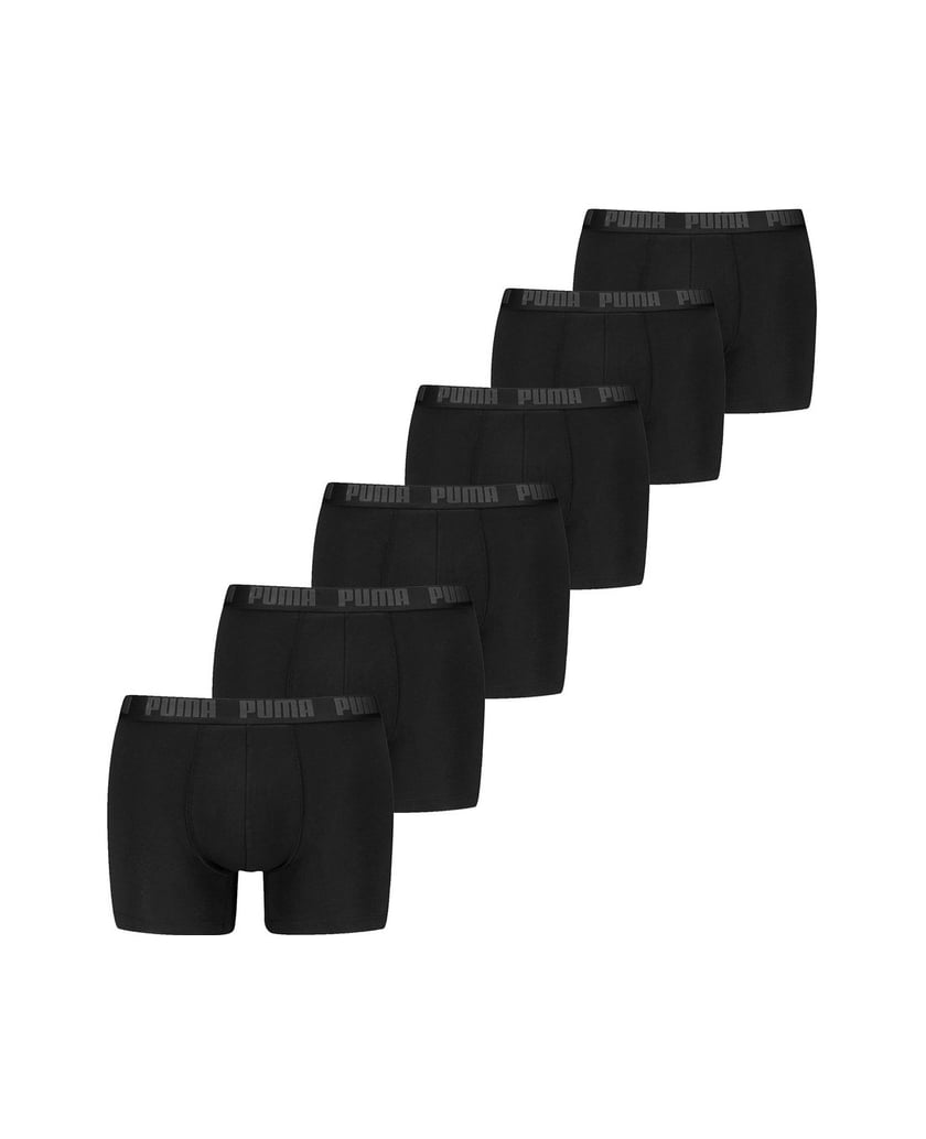 Puma-Herren-Boxershort-6er-Pack-PUMA-BASIC-BOXER-6P-ECOM-schwarz