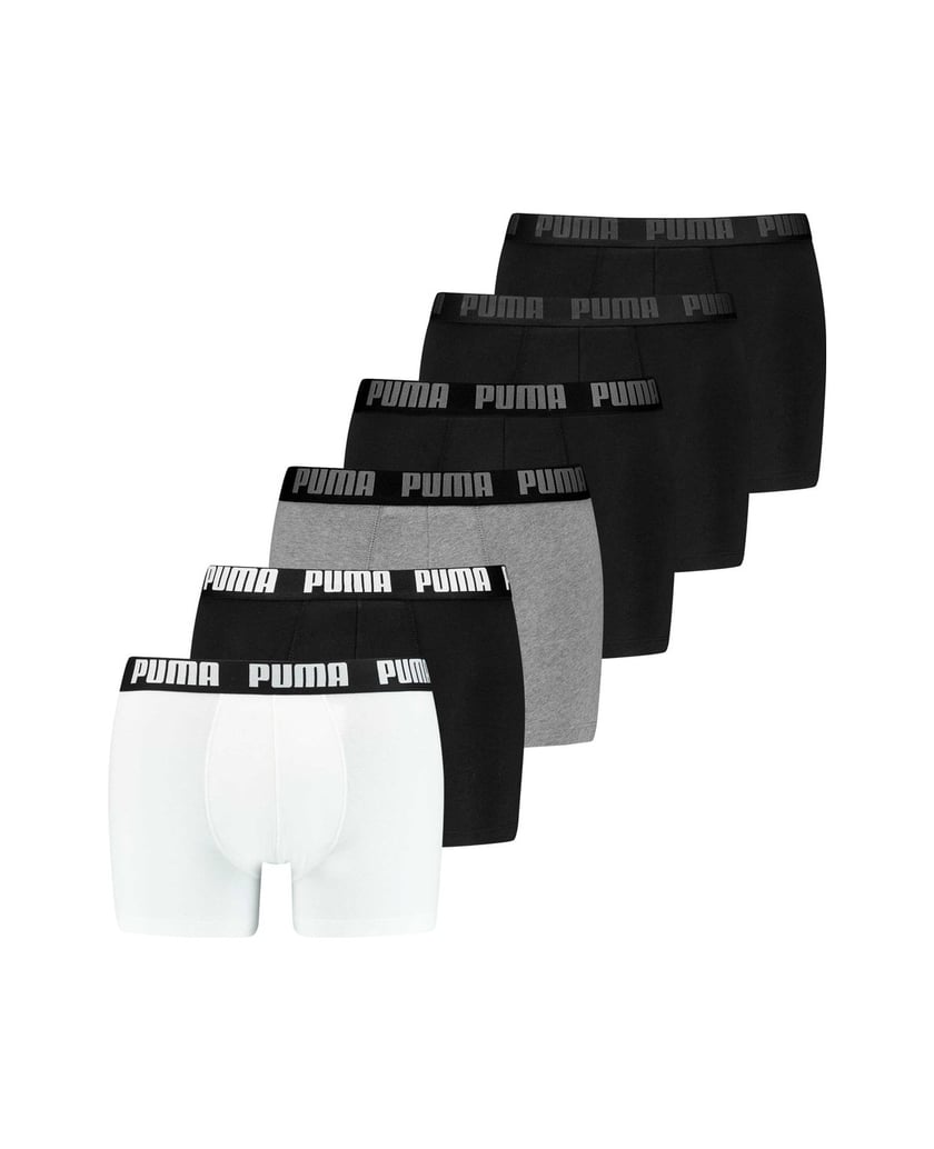 Puma-Herren-Boxershort-6er-Pack-PUMA-BASIC-BOXER-6P-ECOM-schwarz