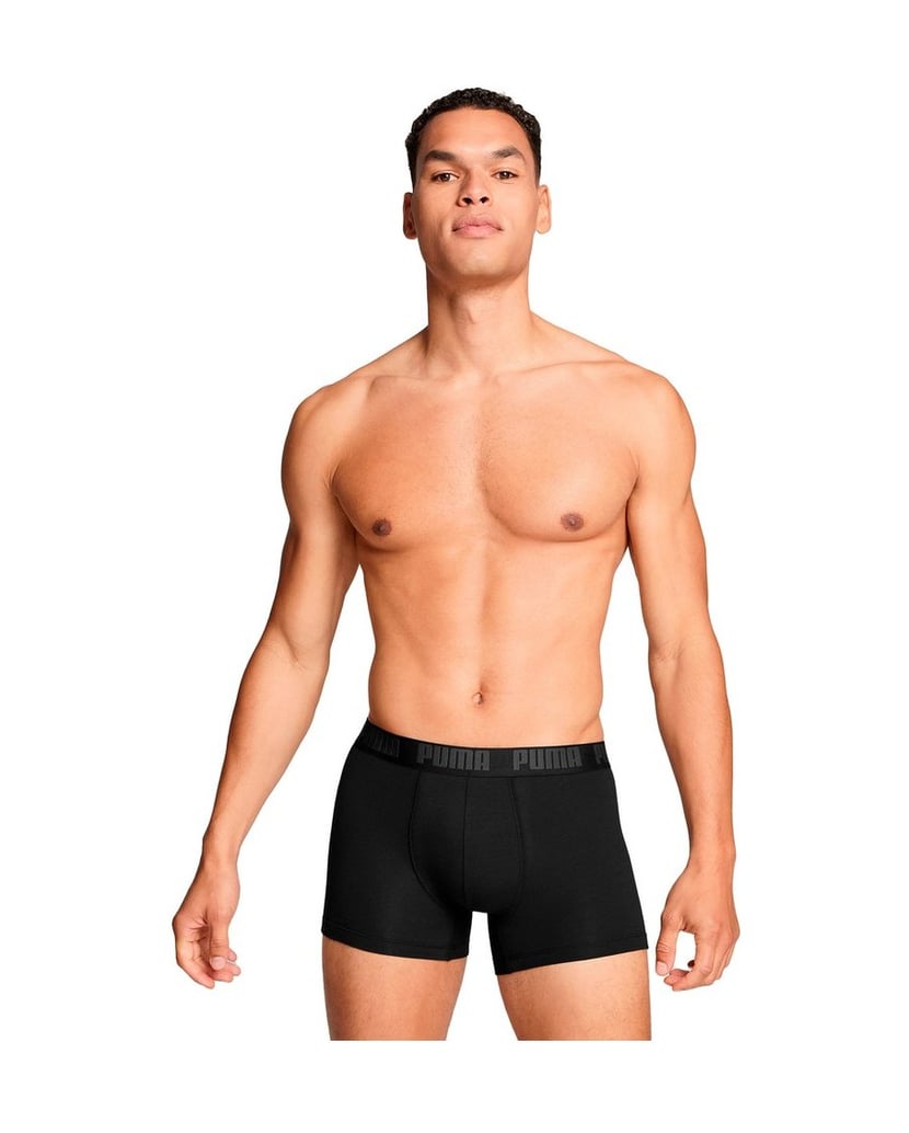 Puma-Herren-Boxershort-6er-Pack-PUMA-BASIC-BOXER-6P-ECOM-schwarz