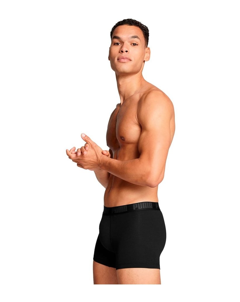 Puma-Herren-Boxershort-6er-Pack-PUMA-BASIC-BOXER-6P-ECOM-schwarz