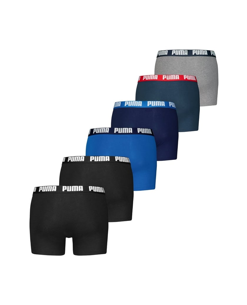Puma-Herren-Boxershort-6er-Pack-PUMA-BASIC-BOXER-6P-ECOM-schwarz