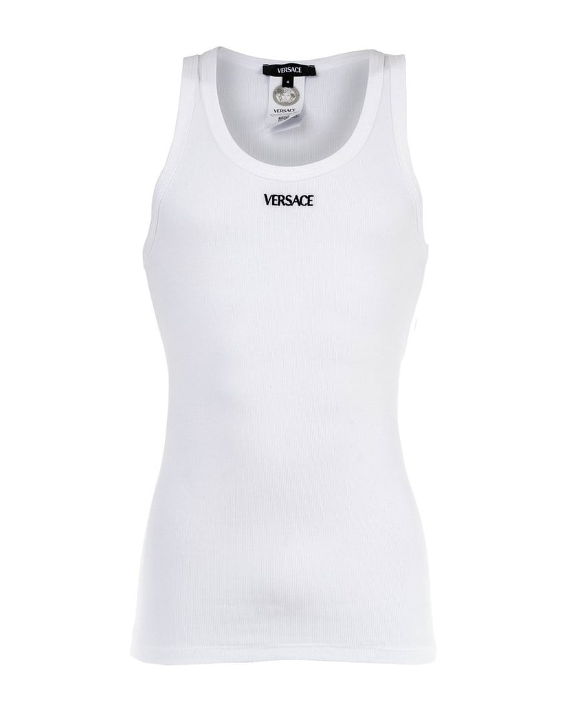 VERSACE-Herren-Unterhemd-1er-Pack-schwarz