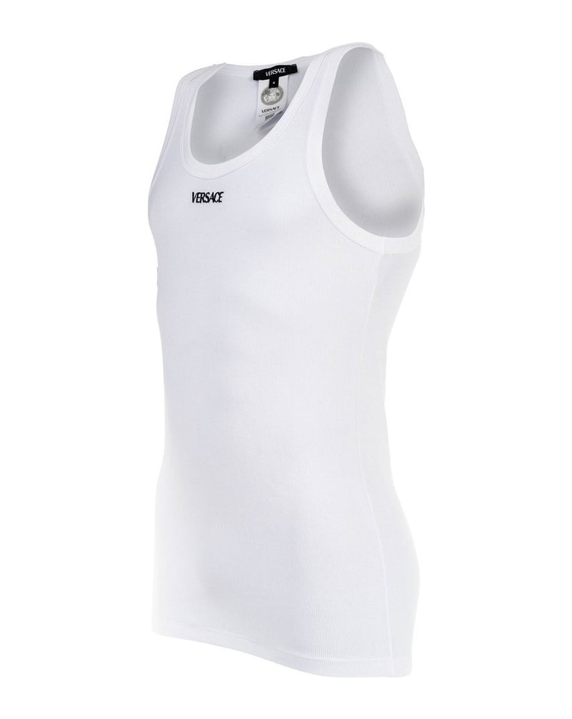 VERSACE-Herren-Unterhemd-1er-Pack-schwarz