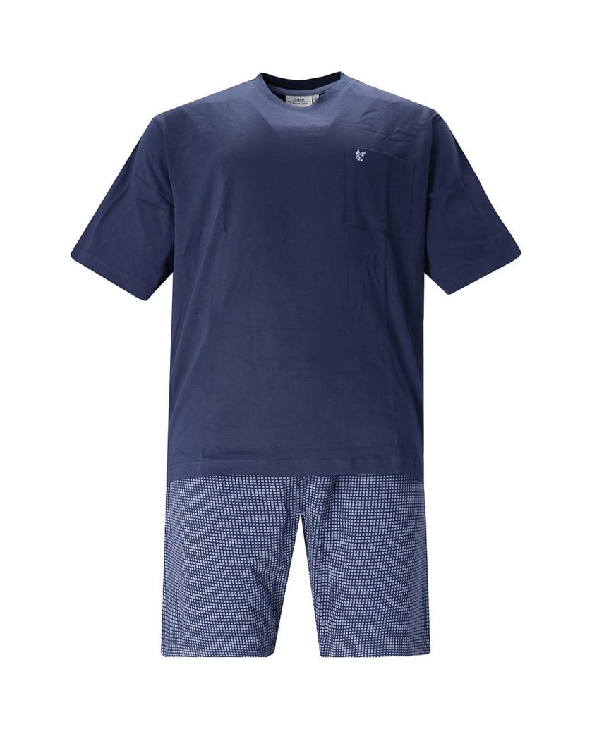 hajo-Herren-Pyjama-blau-