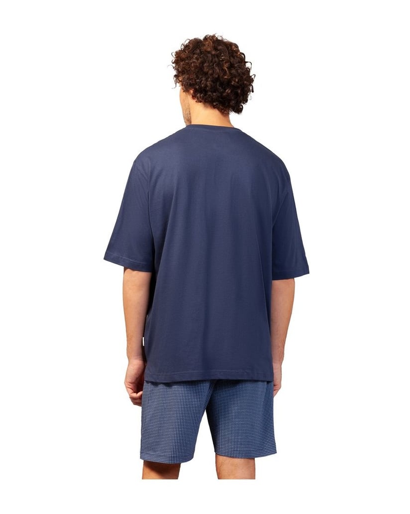 hajo-Herren-Pyjama-blau-