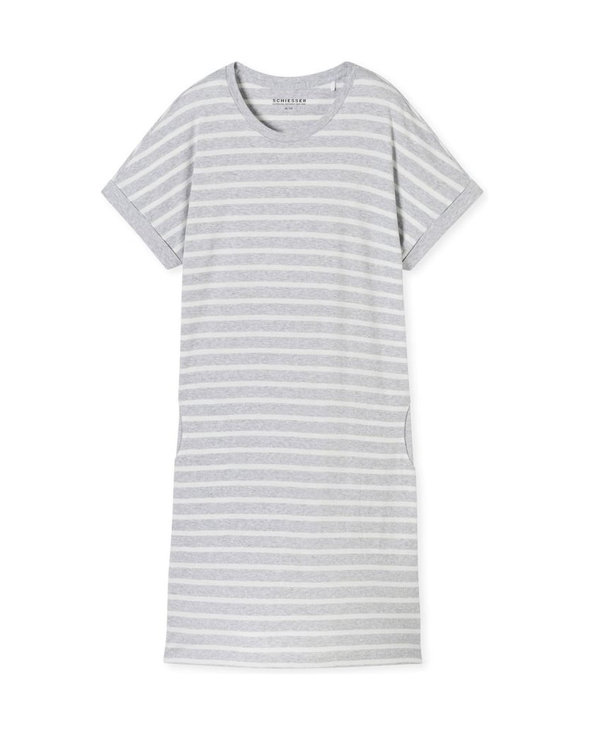 SCHIESSER-Damen-Nachthemd-weiss-
