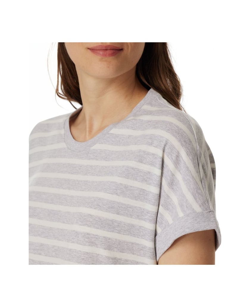 SCHIESSER-Damen-Nachthemd-weiss-