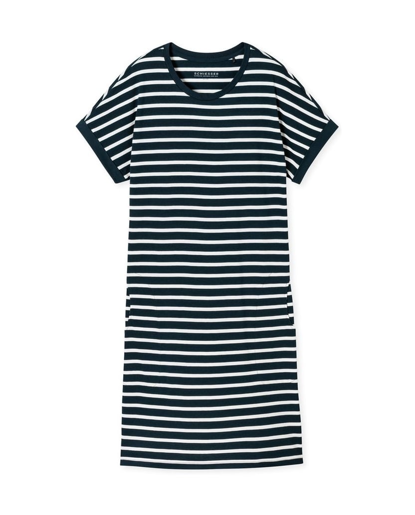 SCHIESSER-Damen-Nachthemd-weiss-