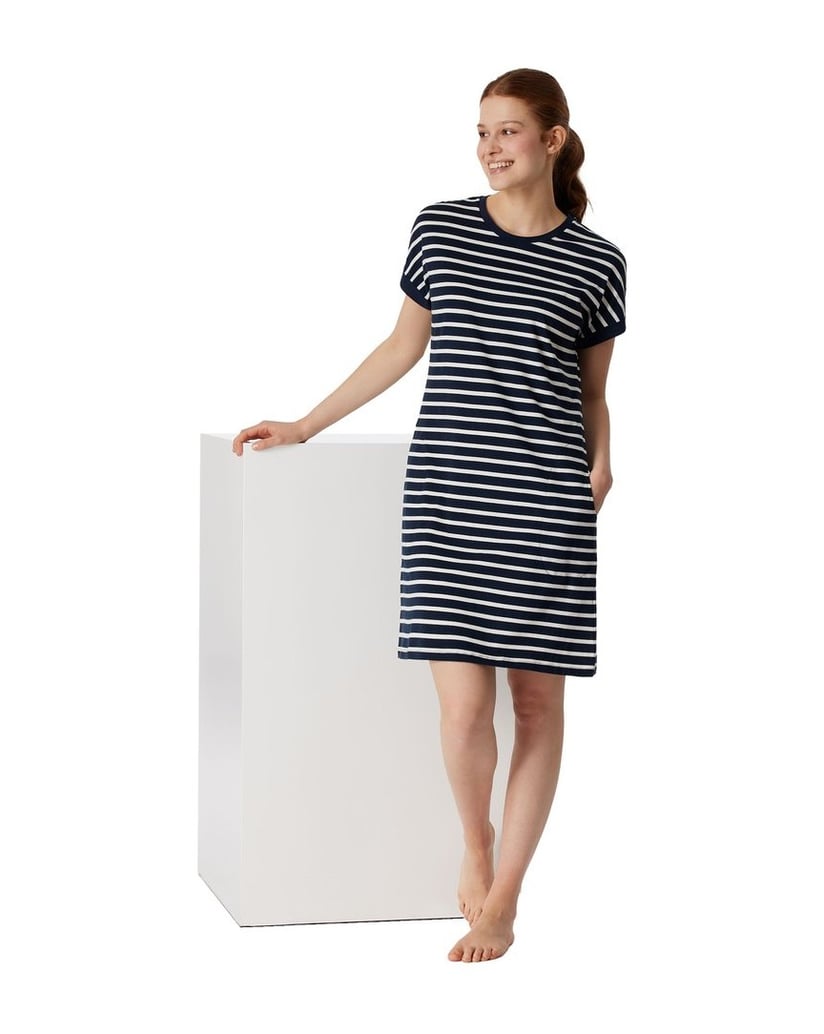 SCHIESSER-Damen-Nachthemd-weiss-