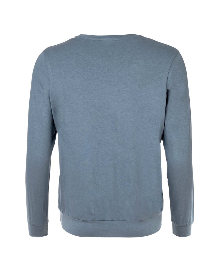 Emporio-Armani-Damen-Pyjama-1er-Pack-Essential-Studs-Logo-blau
