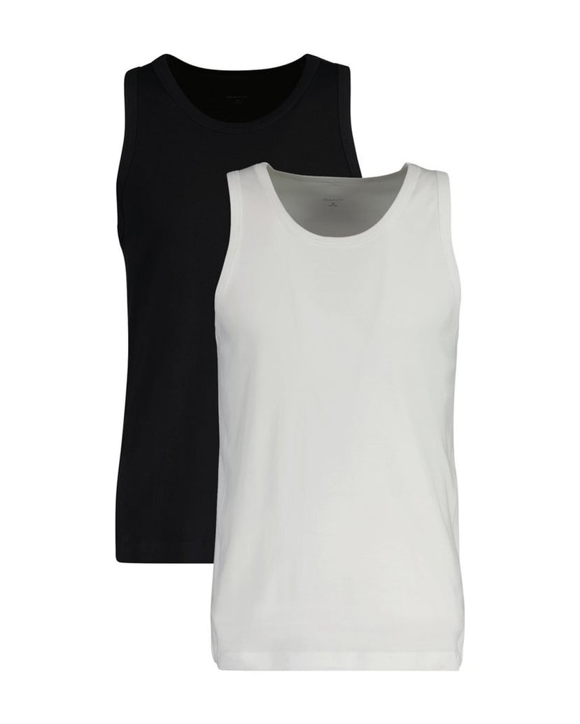 GANT-Herren-Unterhemd-2er-Pack-TANK-TOP-2-PACK-schwarz