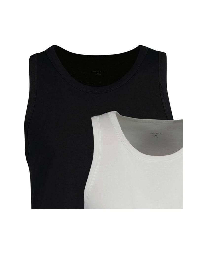 GANT-Herren-Unterhemd-2er-Pack-TANK-TOP-2-PACK-schwarz