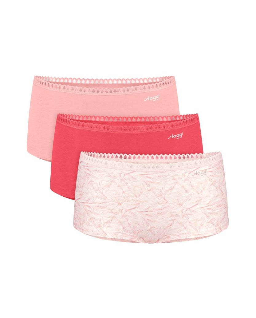 Sloggi-Damen-Panty-3er-Pack-GO-Crush-Short-C3P-schwarz