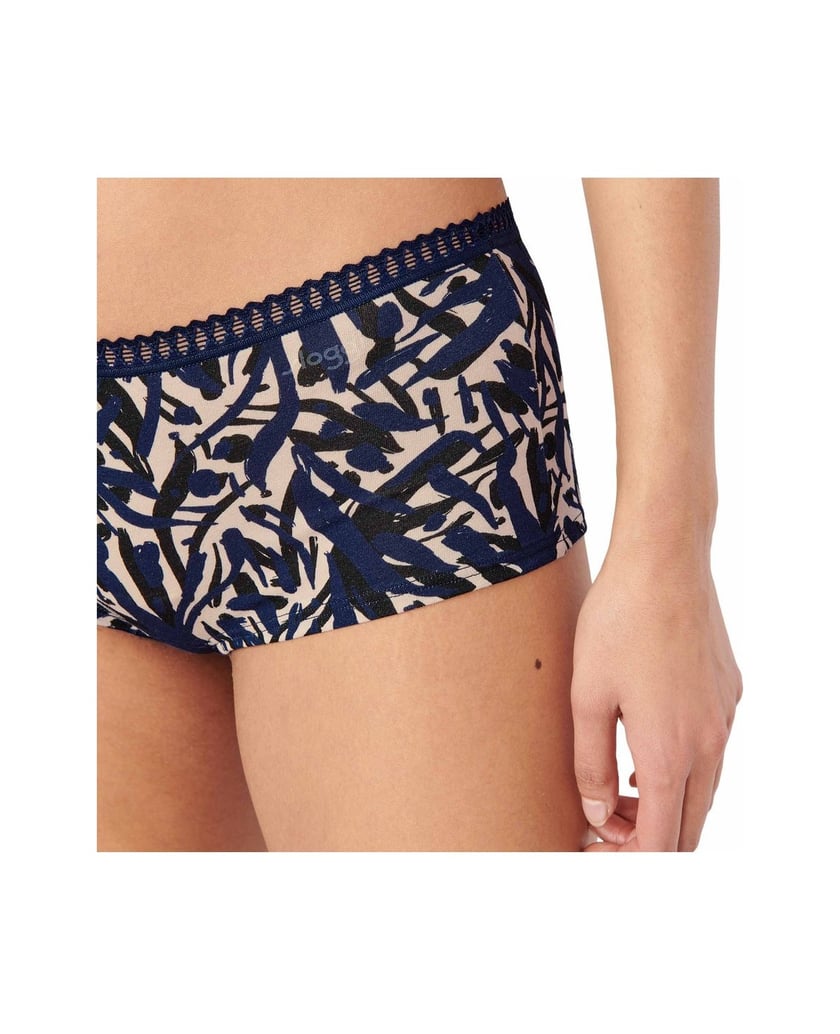 Sloggi-Damen-Panty-3er-Pack-GO-Crush-Short-C3P-schwarz