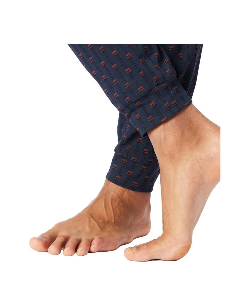 SCHIESSER-Herren-Pyjama-Casual-Essentials-blau
