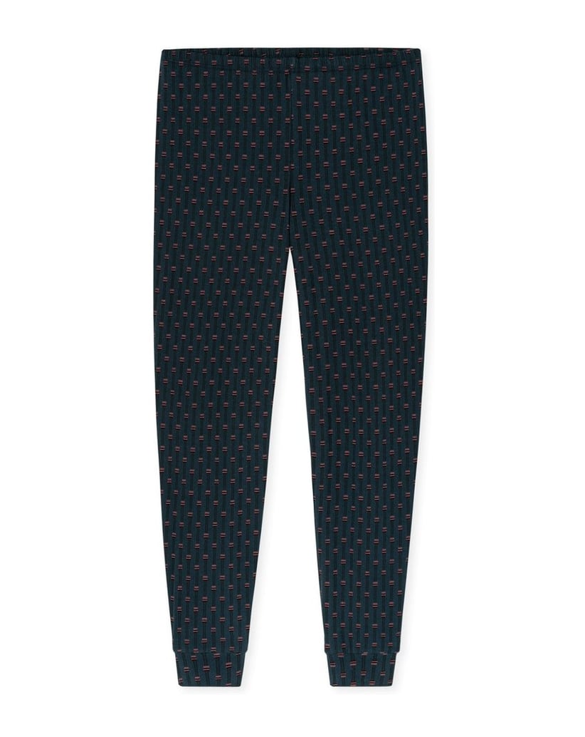 SCHIESSER-Herren-Pyjama-Casual-Essentials-blau