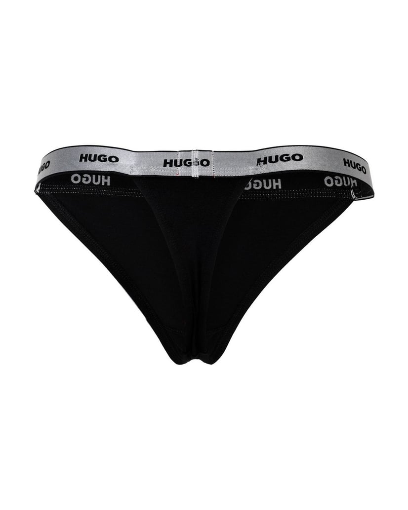 HUGO-Damen-String-5er-Pack-Fivepack-String-Gift-rot-kombiniert