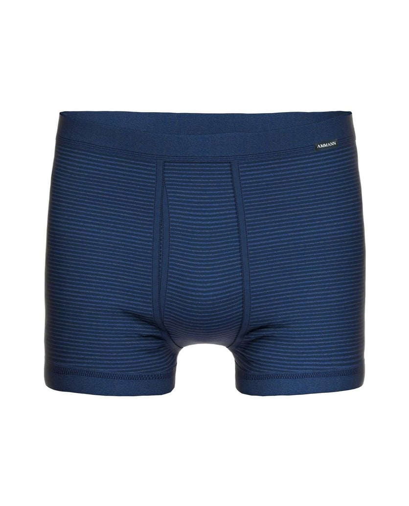 AMMANN-Herren-Boxershort-1er-Pack-Jeans-Boxer-Briefs-anthrazit
