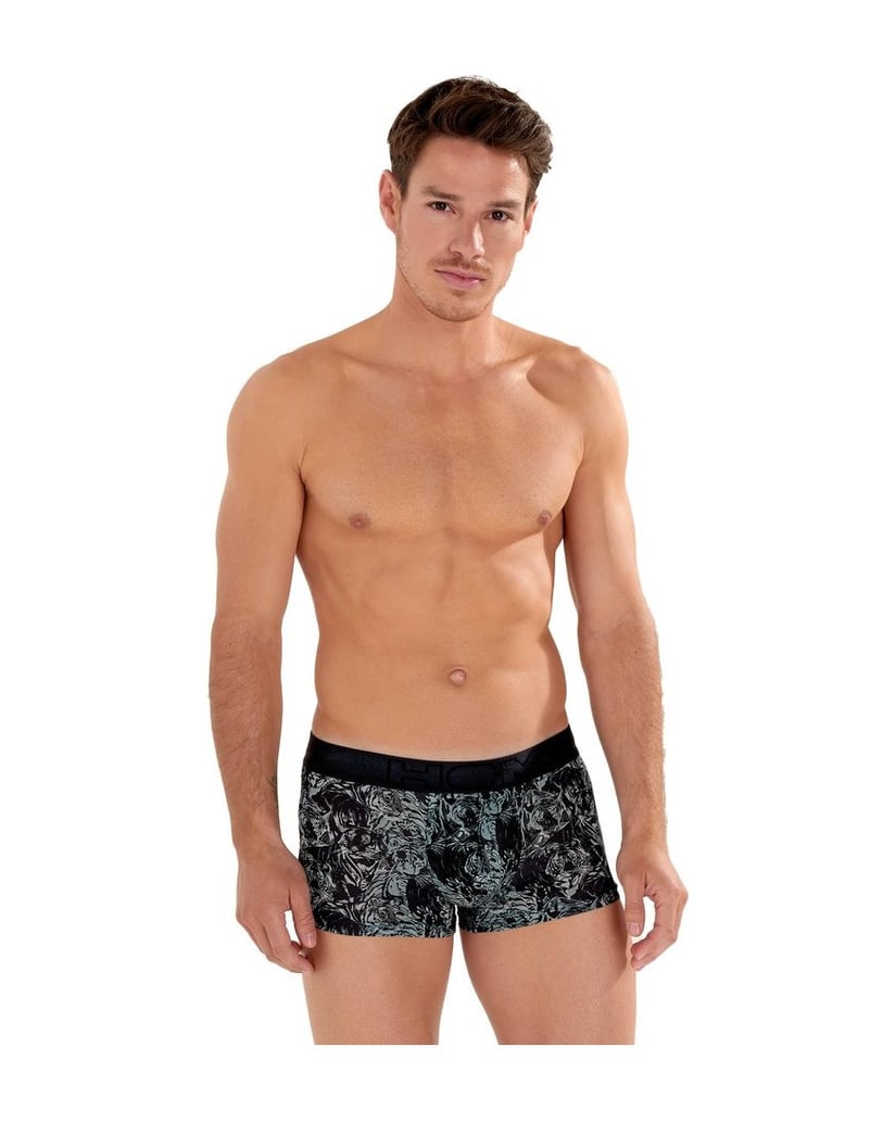 HOM-Herren-Boxershort-1er-Pack-Trunk-Tigers-dunkelgrau