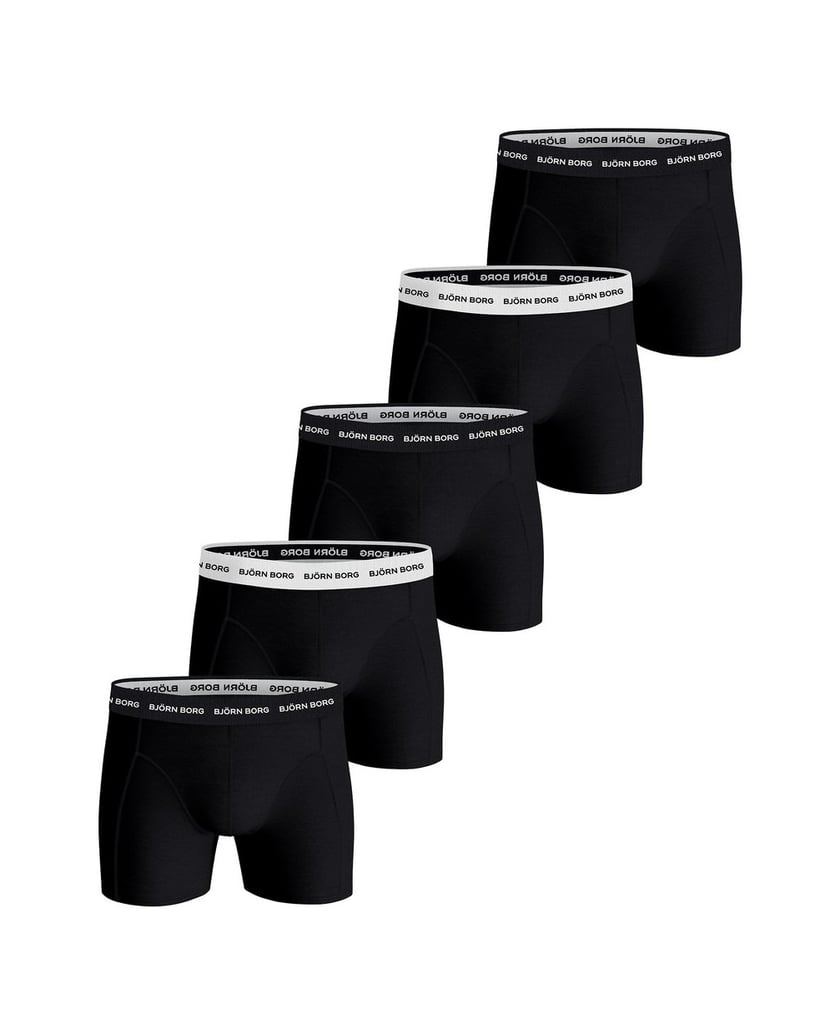 Björn-Borg-Herren-Boxershort-5er-Pack-Cotton-Stretch-Boxer-weiss
