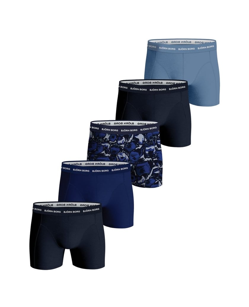 Björn-Borg-Herren-Boxershort-5er-Pack-Cotton-Stretch-Boxer-weiss
