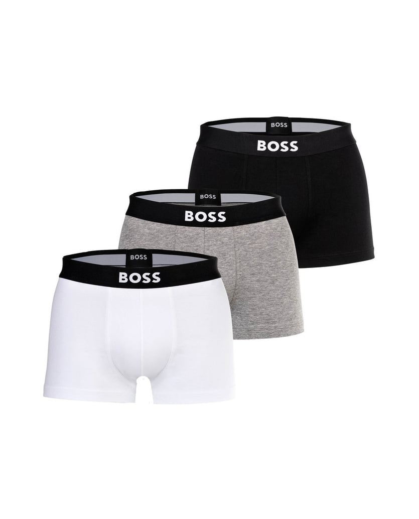 BOSS-Herren-Boxershort-3er-Pack-Trunk-3P-BOSS-ONE-schwarz