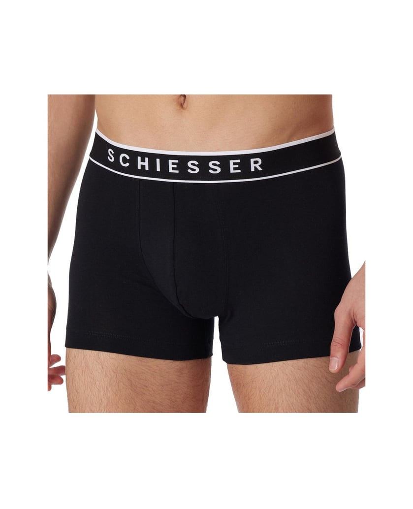 SCHIESSER-Herren-Boxershort-5er-Pack-5PACK-Shorts---95/5-Multipacks-schwarz